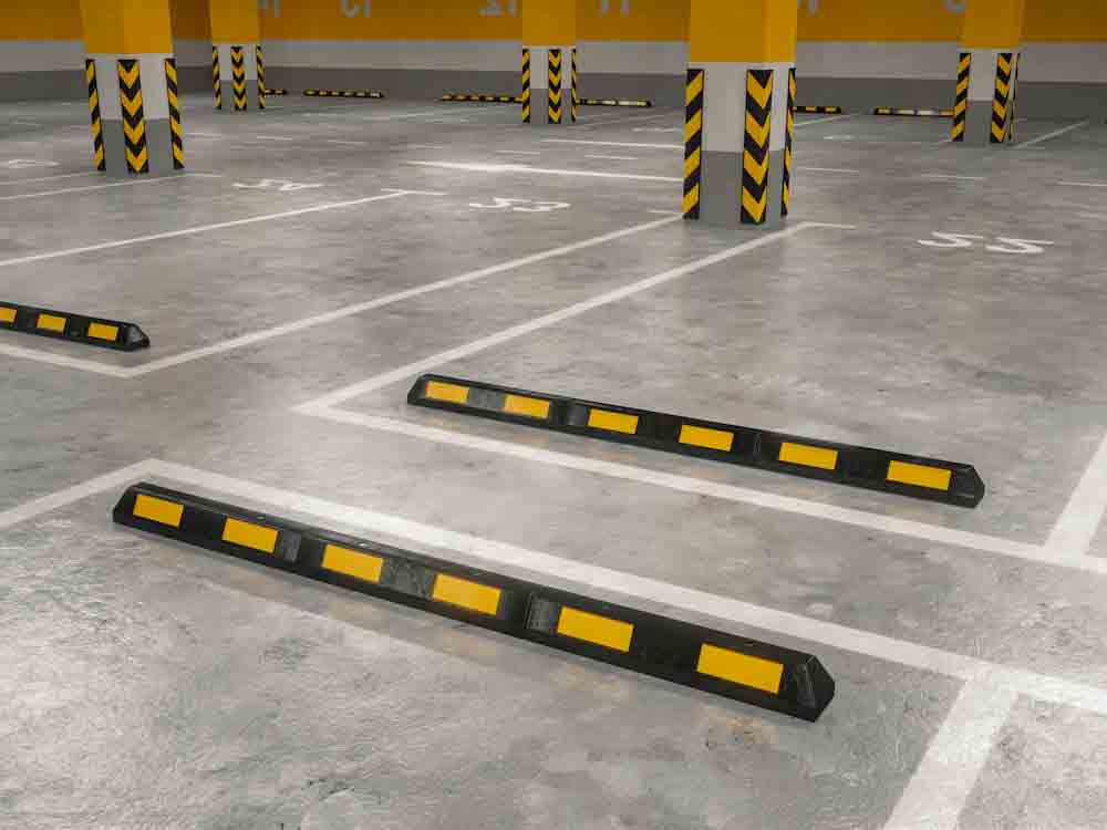 Wheel stop installation